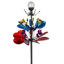 75" Solar Tiered Colorful Spinner