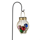 Joyful Traditions Garden Stake, Solar Garden Stake, Ornament Ball, 36"H, Asst of 3