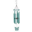 30"H Laser Etched Metal Hand Tuned Windchime, "In Memory of a Life So Beautifully Lived", Scale "A"