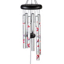 Avria Wind Chime, Hand Tuned Wind Chime, Cardinals, 27" H
