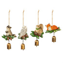 Woodland Animal Resin Garden Bell