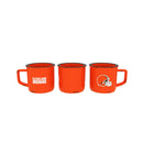 Cleveland Browns Ceramic Camp Cup with Enamel Finish, 14oz