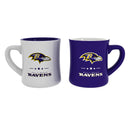 Baltimore Ravens 10oz Ceramic Cup Set, 2pc