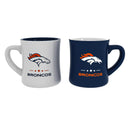 Denver Broncos 10oz Ceramic Cup Set, 2pc