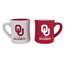 University of Oklahoma 10oz Ceramic Cup Set, 2pc