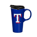 Texas Rangers Boxed Travel Latte Cup, 17oz