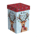 Christmas Vacation Travel Cup Ceramic Perfect Cup, Reindeer, 17oz, Gift Box