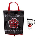 Making a Difference Ceramic Perfect Cup and Compact Tote Giftset, 17oz, Gift Box