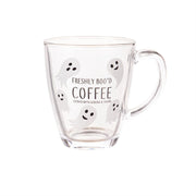 17oz Glass Coffee Cup w/ Gift Box, Freshly Boo'd Coffee