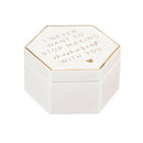 Ceramic Keepsake Box, I never want to stop making memories with you