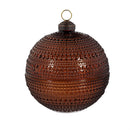 Woodland Storybook LED Table Décor Glass Round Candle with Flickering Flame, 5"H, Asst of 3
