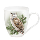 Woodland Storybook Coffee Cup Ceramic Cup O' Java, Owl, 17oz, Gift Box