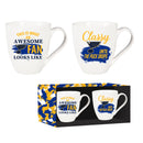 Ceramic Cup o' Java 17oz Gift Set, St Louis Blues