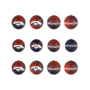 Holiday Ball Ornaments, Set of 12, Denver Broncos