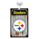 Pittsburgh Steelers, Metal Corrugate Ornament
