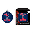 Boston Red Sox Blown Glass Ornament