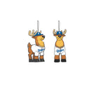 Los Angeles Dodgers Reindeer Player Ornament