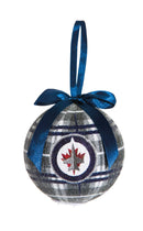100mm LED Ball Ornament, Winnipeg Jets