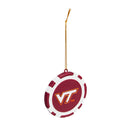 Game Chip Ornament, Virginia Tech