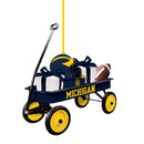 Team Wagon Ornament, University of Michigan