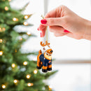 Reindeer Player Ornament, Auburn University