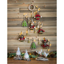 Woodland Icon Polyester Ornament, 5 ASST