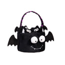 Bat Fabric Basket with Bat Hanging Decor Set
