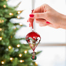 Christmas Vacation Ornament Christmas Character with Parachute Metal, Asst, 7"H
