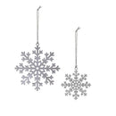 Season to Sparkle Ornament Snowflake Metal Set
