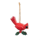Woodland Storybook Ornament Metal Bird, Asst of 3
