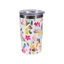 In Bloom Stainless Steel Quatre Chiller with Silicone Cap and Tumbler Slide Lid, Gift Box