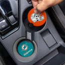 Miami Dolphins Car Coaster Set, 2pc