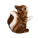 Woodland Storybook Salt & Pepper Shakers Ceramic Squirrel with Acorn, Set of 2