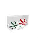 Baking Spirits Bright Salt & Pepper Shakers Ceramic Peppermint Candy, Set