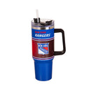 40oz Stainless Steel Mega Cup w/ Straw, New York Rangers,3ss4368cc