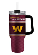 40oz Stainless Steel Canyon Cup w/ Straw, Washington Commanders