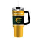 40oz Stainless Steel Mega Cup w/ Straw, Baylor University