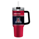 40oz Stainless Steel Mega Cup w/ Straw, University of Arizona