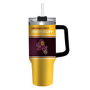 40oz Stainless Steel Mega Cup w/ Straw, Arizona State University
