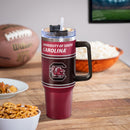 40oz Stainless Steel Mega Cup w/ Straw, University of South Carolina