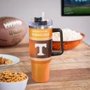 40oz Stainless Steel Mega Cup w/ Straw, University of Tennessee
