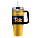 40oz Stainless Steel Mega Cup w/ Straw, University of Pittsburgh