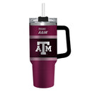 40oz Stainless Steel Mega Cup w/ Straw, Texas A&M