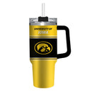 40oz Stainless Steel Mega Cup w/ Straw, University of Iowa