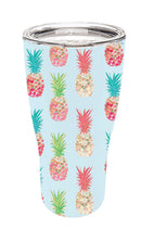 Double Wall Stainless Steel Cup, 17 OZ., Pineapple Party