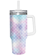 40oz Stainless Steel Canyon Cup w/ Straw, Mermaid Tail
