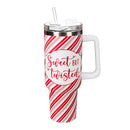40oz Stainless Steel Canyon Cup w/ Straw, Sweet But Twisted