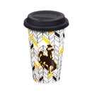 Just Add Color, Travel Cup, Chevron, University of Wyoming
