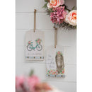 Wooden Wall Decor, 2 Asst: Bicycle, Rabbit,3wp809