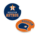 Houston Astros Car Coaster Set, 2pc